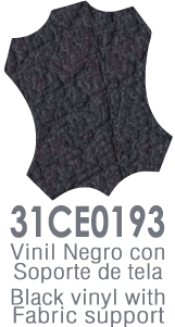 VINIL NEGRO CON SOPORTE DE TELA DE 1.40M Y 1.35 M